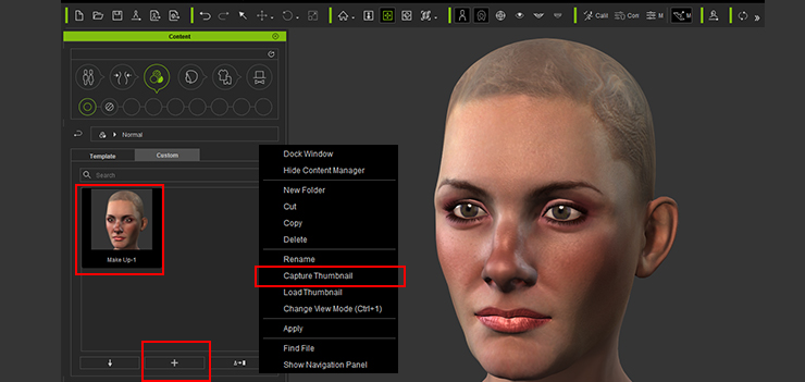 How to save skin preset